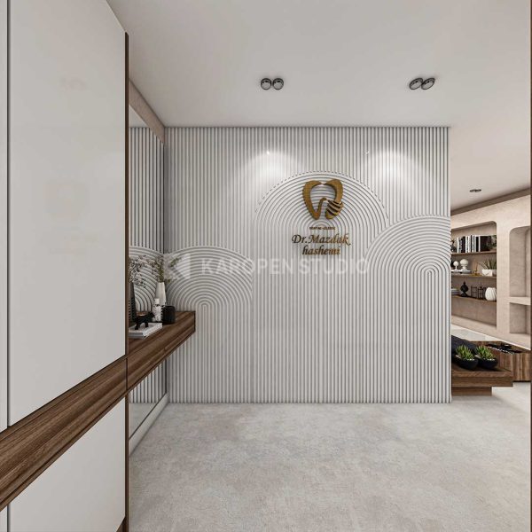 طراحی مطب دندانپزشکی کاروپن